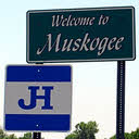 JH sign at Muskogee, OK
