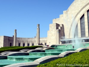 Fountain at Cincinnati Museum Center