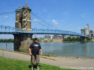 Fred Zander at Roebling Bridge