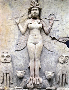 Ishtar, Babylonian goddess of love and war