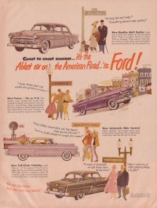 1952 Ford advertisement