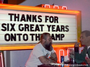 Sign Museum Director Tod Swormstedt