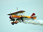 Wing walker at Cleveland Air Show