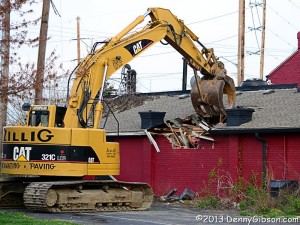 Twenty Mile House demolition